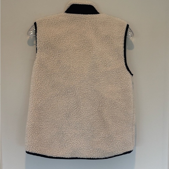 J. Crew Cozy Sherpa Kids Vest - Cream - Picture 3 of 4